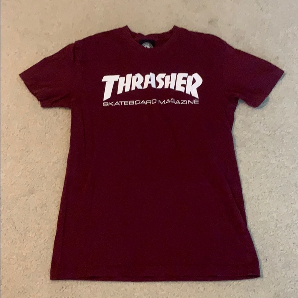 Maroon Thrasher T-Shirt